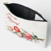 Moederdag Bloemen Tulpen Waterverf Etui (Open)