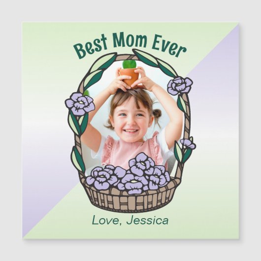 Moederdag Bloemenfoto (Voorkant)