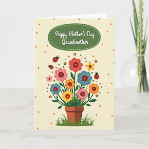 Moederdag Boeket Vector Kaart