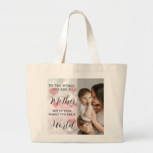 Moederdag Boodschappentas Grote Tote Bag