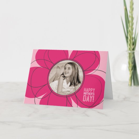 Moederdag Bouquet Kaart (Voorkant)