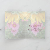 Moederdag Bouquet Kaart (Binnen)