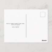 Moederdag Briefkaart (Achterkant)