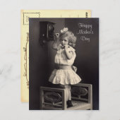 Moederdag Briefkaart (Voorkant / Achterkant)