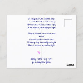 Moederdag Briefkaart