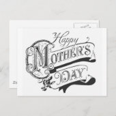  Moederdag Briefkaart (Voorkant / Achterkant)