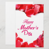 moederdag briefpapier (Voorkant / Achterkant)