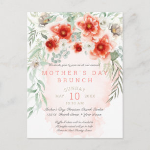 Moederdag Brunch Event for Church Group Briefkaart