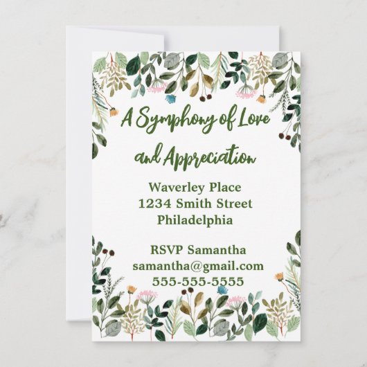 Moederdag Brunch Extravaganza uitnodiging (Achterkant)