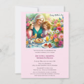 Moederdag Brunch Familie Uitnodiging (Voorkant)