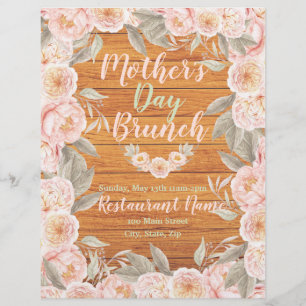 Moederdag Brunch Flyer