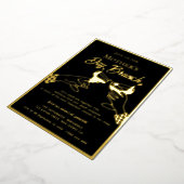 Moederdag Brunch Folie Uitnodiging (Gedraaid)