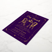 Moederdag Brunch Folie Uitnodiging (Gedraaid)