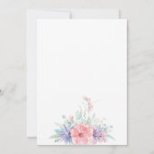 Moederdag Brunch Invitation Kaart (Achterkant)