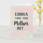 Moederdag Brunch Kaart (Gele Bloem)