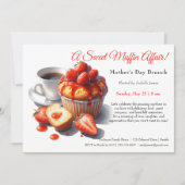 Moederdag brunch uitnodiging - Muffins affaire (Voorkant)