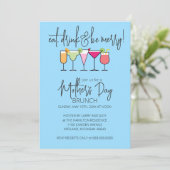 Moederdag Brunch Uitnodigingen (Staand voorkant)