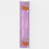 Moederdag Bunnies Custom Banner (Verticaal)
