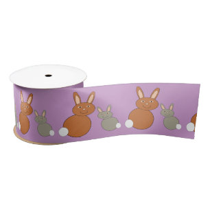 Moederdag Bunnies Ribbon Lint