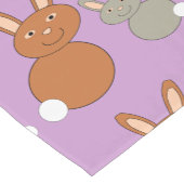 Moederdag Bunnies Table Runner Korte Tafelloper (Hoek)