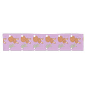 Moederdag Bunnies Table Runner Korte Tafelloper (Horizontaal)