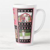 Moederdag cadeau idee beste mam ooit stoffig roze latte mok (Rechts)