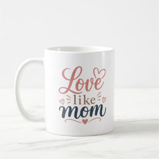 Moederdag Cadeau 'Liefde Als Moeder' Mok Voor Moed