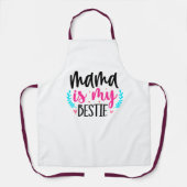 Moederdag cadeau | Mijn Bestie BFF Mam Schort (Voorkant)