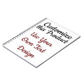 Moederdag Cadeau Notitieboek (Linkerzijde)