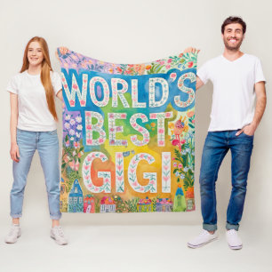 Moederdag Cadeau voor GIGI Oma Verjaardag Kerstmis Fleece Deken