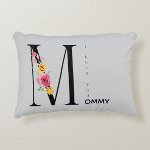 Moederdag,Cadeau voor mama, Ik hou van jou mama Accent Kussen