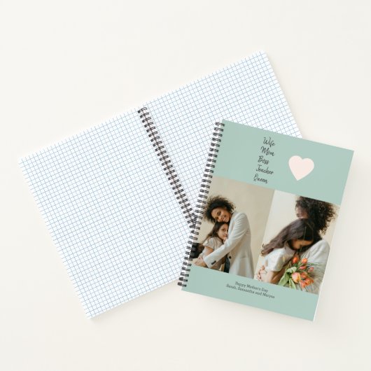 Moederdag cadeau voor moeder, baas, leraar - notitieboek (Binnen)