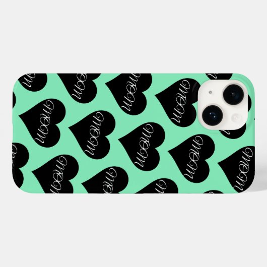 Moederdag cadeau voor moeder Case-Mate iPhone case (Achterkant (horizontaal))