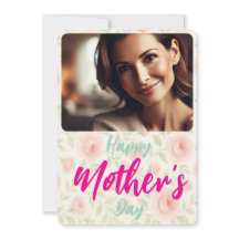 Moederdag Cadeaubloemen Vakantiegroet Kaart Met Ei