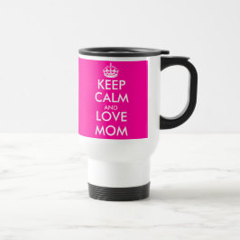 Moederdag Cadeauidee | Roze kalm reiswieg Reisbeker