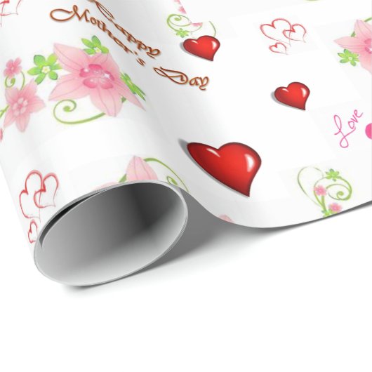 Moederdag Cadeaupapier (Rol Hoek)