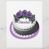 Moederdag Cake Flyer (Voorkant)