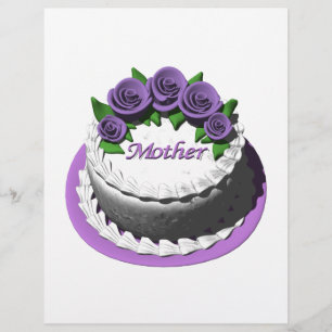 Moederdag Cake Flyer