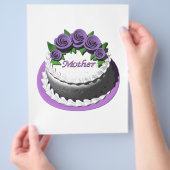 Moederdag Cake Flyer (Hand)