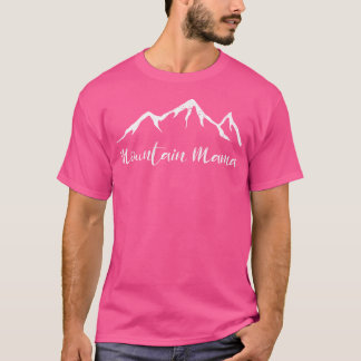 Moederdag Camping Mountain Mama T-shirt