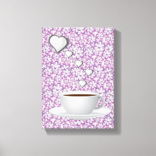 Moederdag Canvas met gerasterd Canvas Afdruk