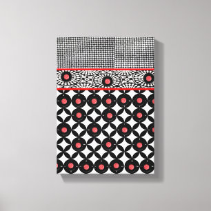 Moederdag Canvas met gerasterd Canvas Afdruk