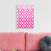 Moederdag Canvas met gerasterd Canvas Afdruk (Insitu (Woonkamer))