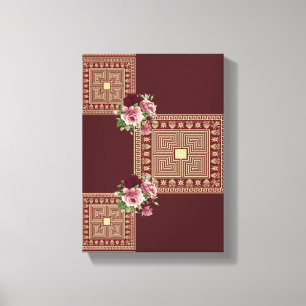 Moederdag Canvas met gerasterd Canvas Afdruk