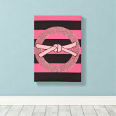 Moederdag Canvas met gerasterd Canvas Afdruk (Insitu (Houten vloer))