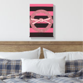 Moederdag Canvas met gerasterd Canvas Afdruk (Insitu (Slaapkamer))