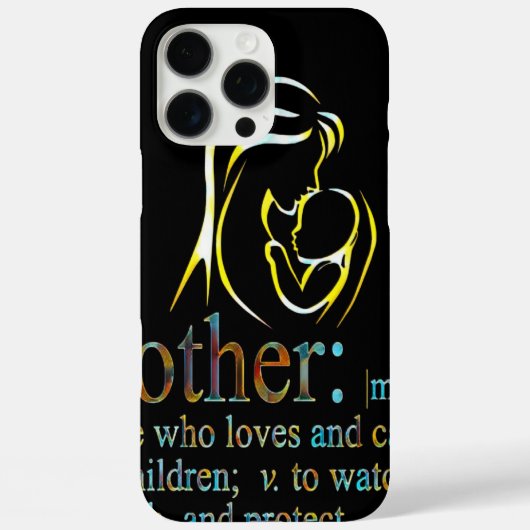 Moederdag Case-Mate iPhone case (Achterkant)