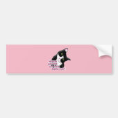 Moederdag Cat Bumpersticker (Voorkant)