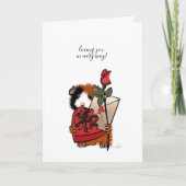 Moederdag Cavia Liefde Kaart (Voorkant)