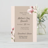 Moederdag Cherry Blossom Kaart (Staand voorkant)